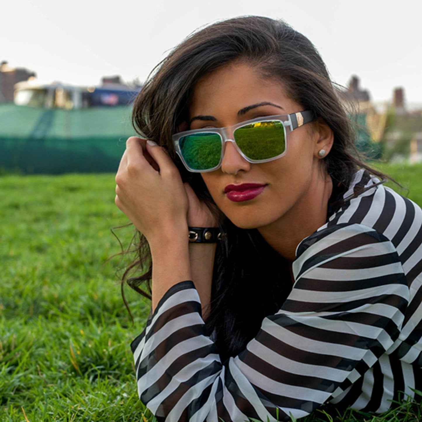 Jase New York Carter Sunglasses in Frost - Big J's Showstoppin' Store