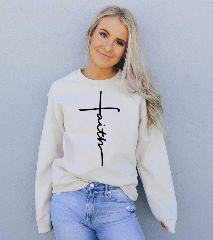 Faith Sweatshirt - Big J's Showstoppin' Store