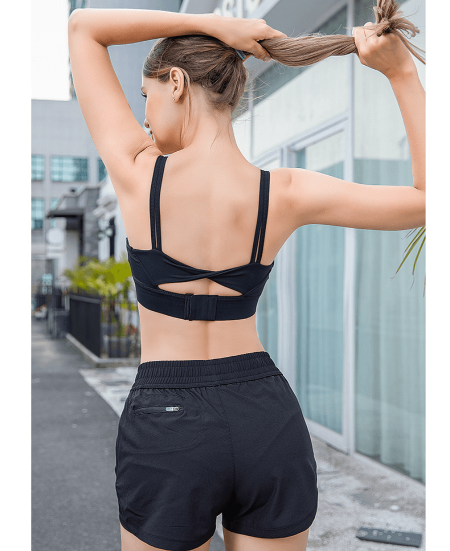 Women's Summer Sports Quick-Drying Shorts Running Fitness Yoga Shorts - Big J's Showstoppin' Store