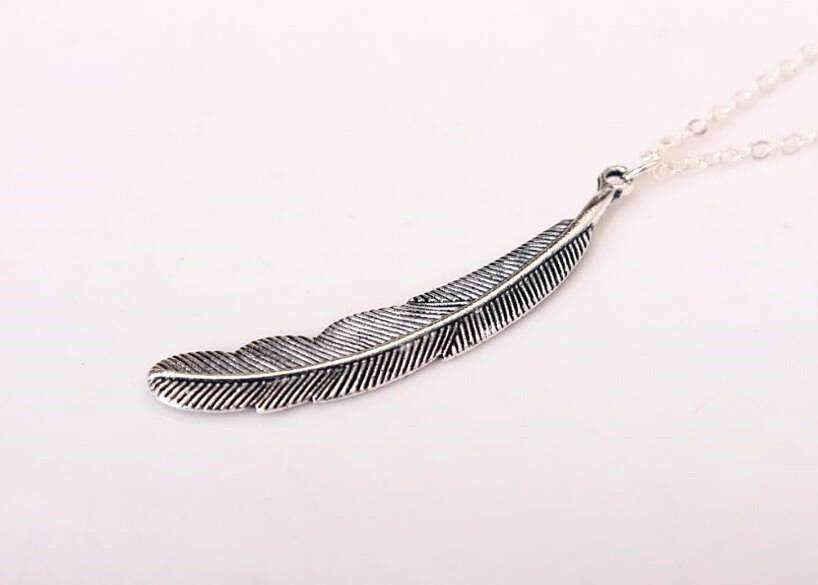 Turquoise Leaf Feather Multi Layer Necklace - Big J's Showstoppin' Store