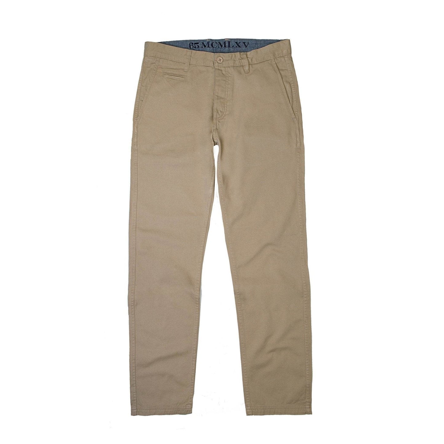 65 MCMLXV Men's Khaki Chino Pant - Big J's Showstoppin' Store