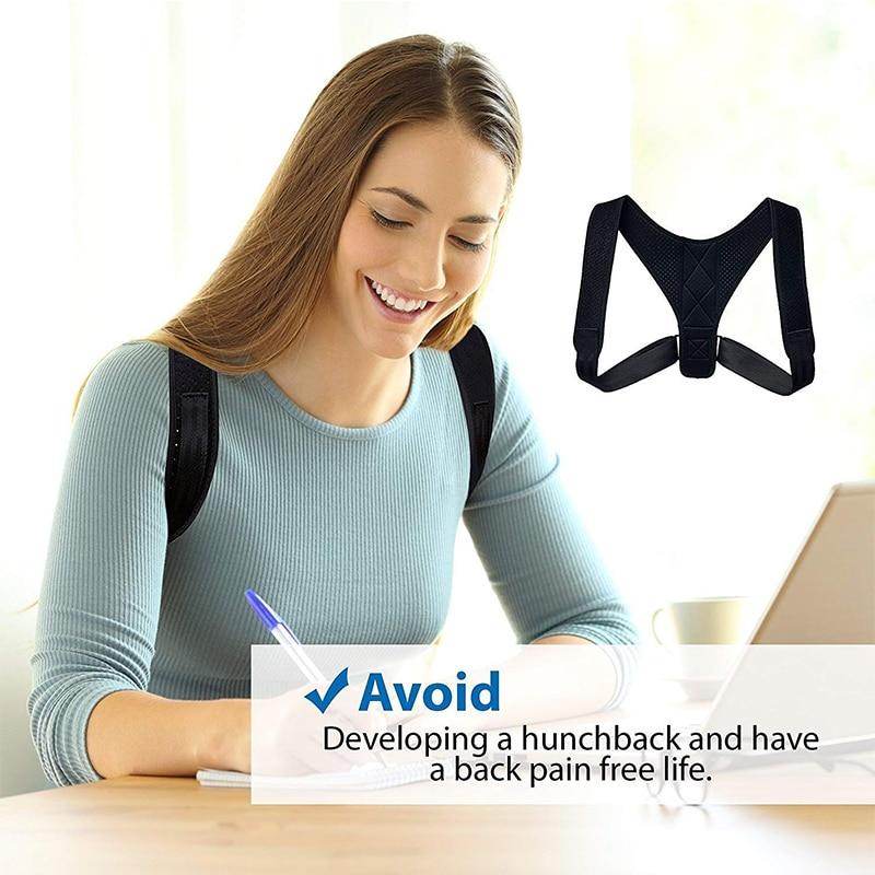 Unisex Adjustable Back Posture Corrector - Big J's Showstoppin' Store