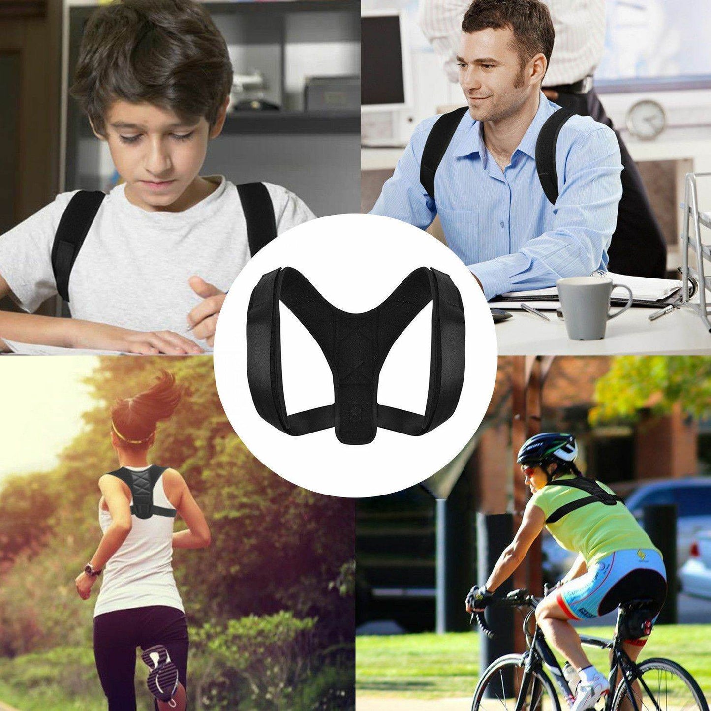 Unisex Adjustable Back Posture Corrector - Big J's Showstoppin' Store