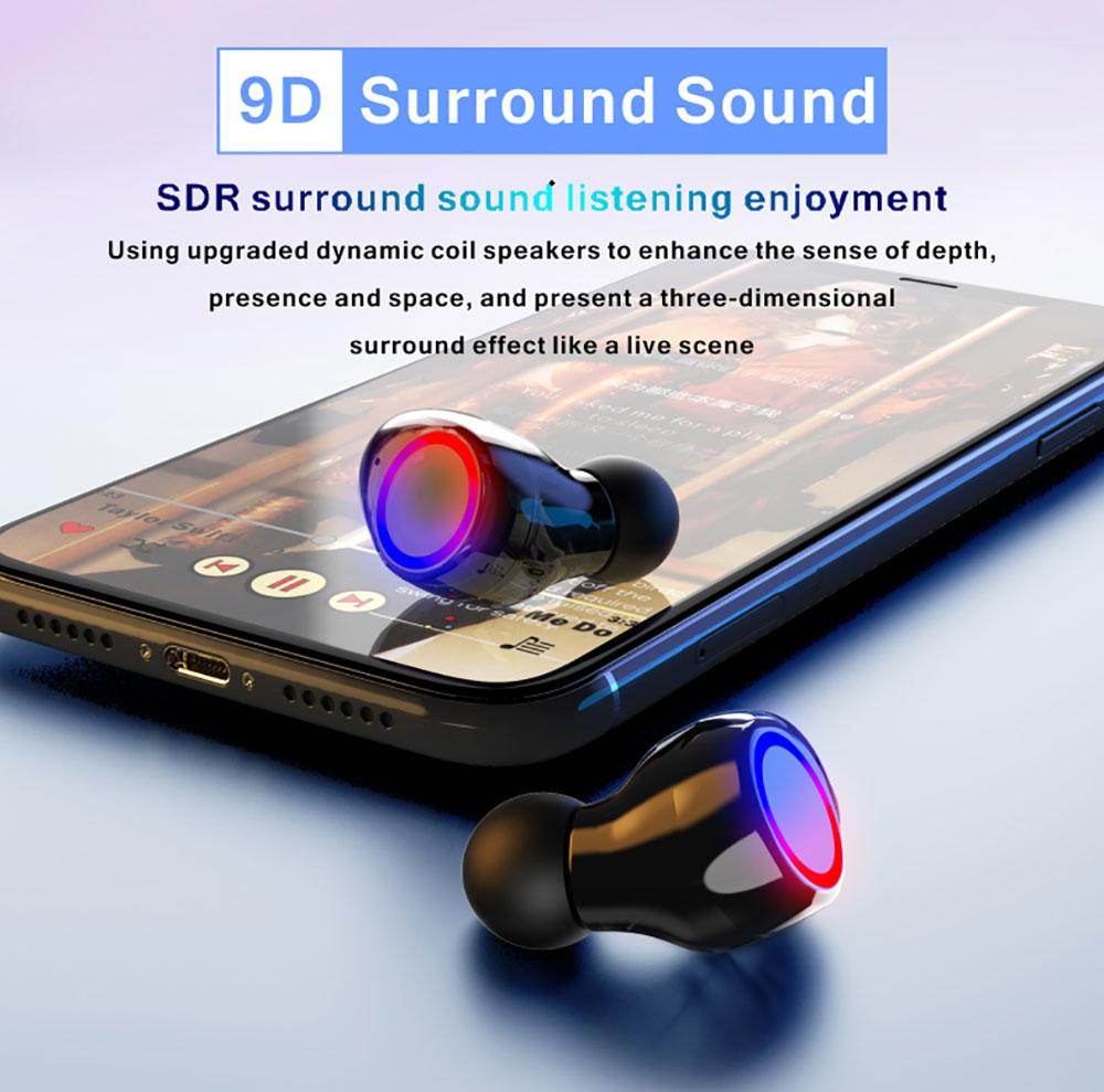 Ninja Dragon M12PRO 3D Surround Sound Bluetooth 5.0 True Wireless - Big J's Showstoppin' Store