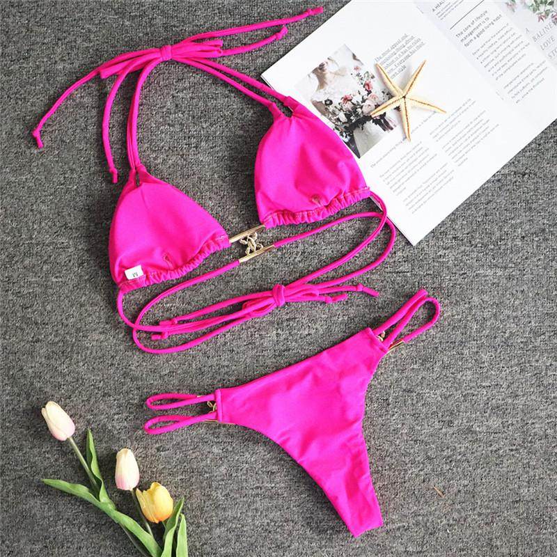 Bikini Jewelled Rhinestones Luxury Diamond Bikini Women Swimwear - Big J's Showstoppin' Store