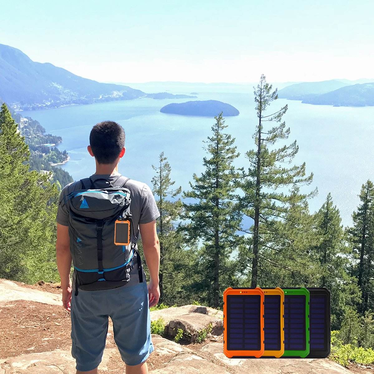 Roaming Solar Power Bank Phone or Tablet Charger - Big J's Showstoppin' Store