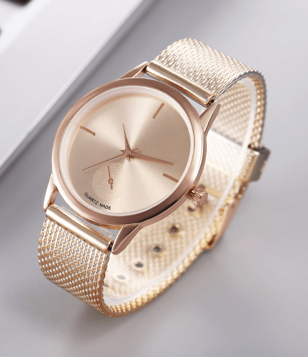 Rose Gold Fashion Watch - Big J's Showstoppin' Store