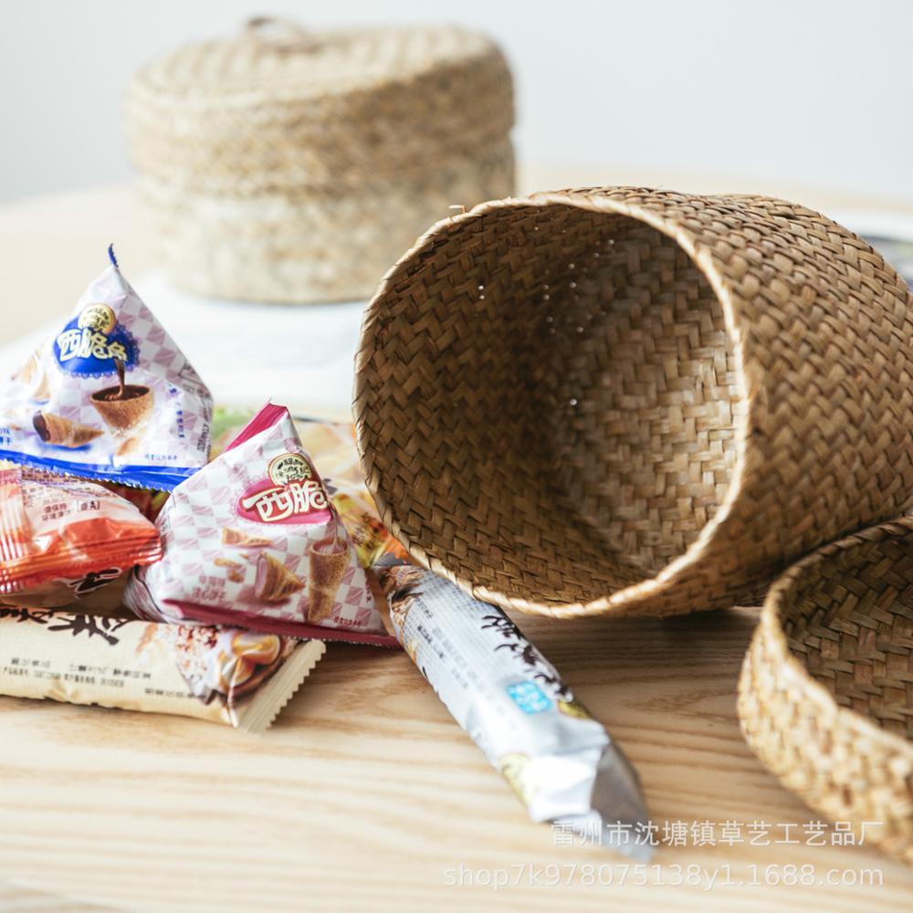 Handmade Bamboo Storage Baskets