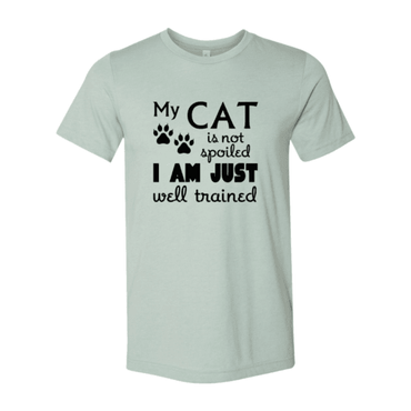 DT0175 My Cat Is Not Spoiled Shirt - Big J's Showstoppin' Store