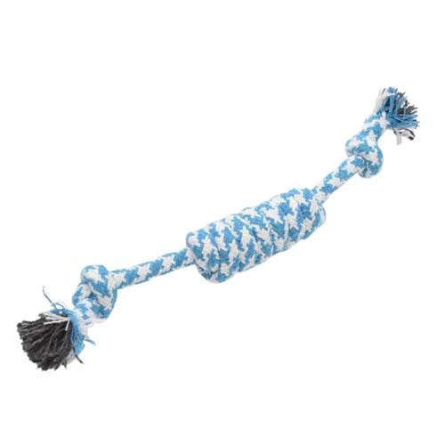 24cm Dog Toy Knot Cotton Rope Pet Puppy Chew Toys - Big J's Showstoppin' Store