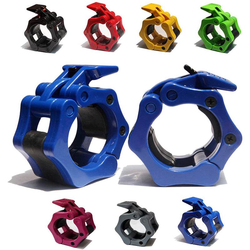 25/50mm Spinlock Collars Barbell Collar Lock Dumbell Clips Barbell - Big J's Showstoppin' Store