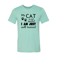 DT0175 My Cat Is Not Spoiled Shirt - Big J's Showstoppin' Store