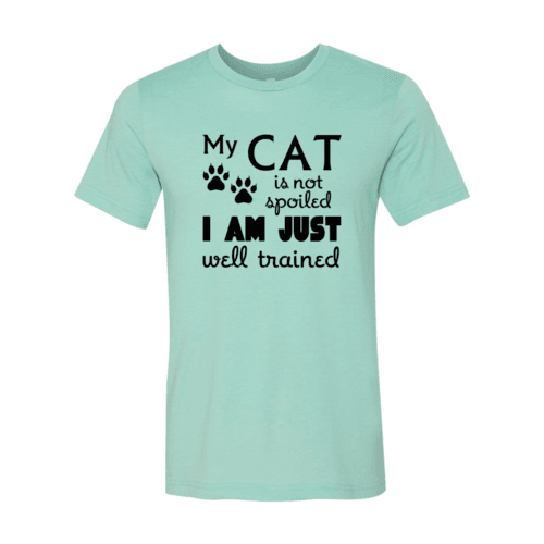 DT0175 My Cat Is Not Spoiled Shirt - Big J's Showstoppin' Store