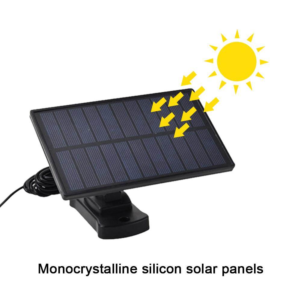 Solar Sensor Light 122 LED 3Head Outdoor Spotlight with 3 Modes - Big J's Showstoppin' Store