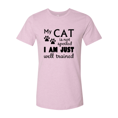 DT0175 My Cat Is Not Spoiled Shirt - Big J's Showstoppin' Store