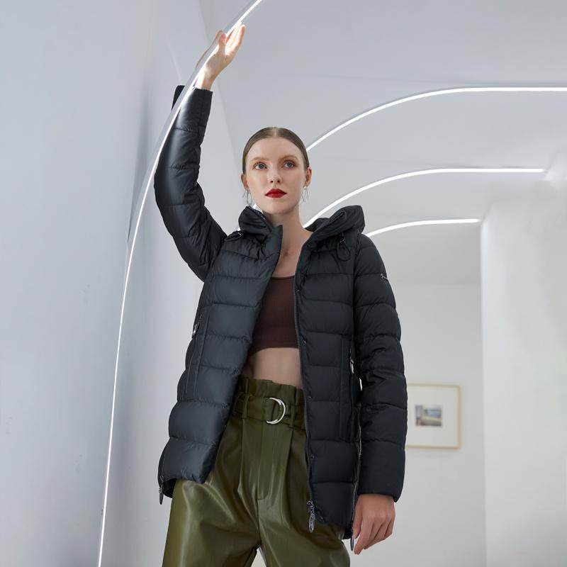 Women warm hooded winter coat women jacket casual parkas jacket - Big J's Showstoppin' Store