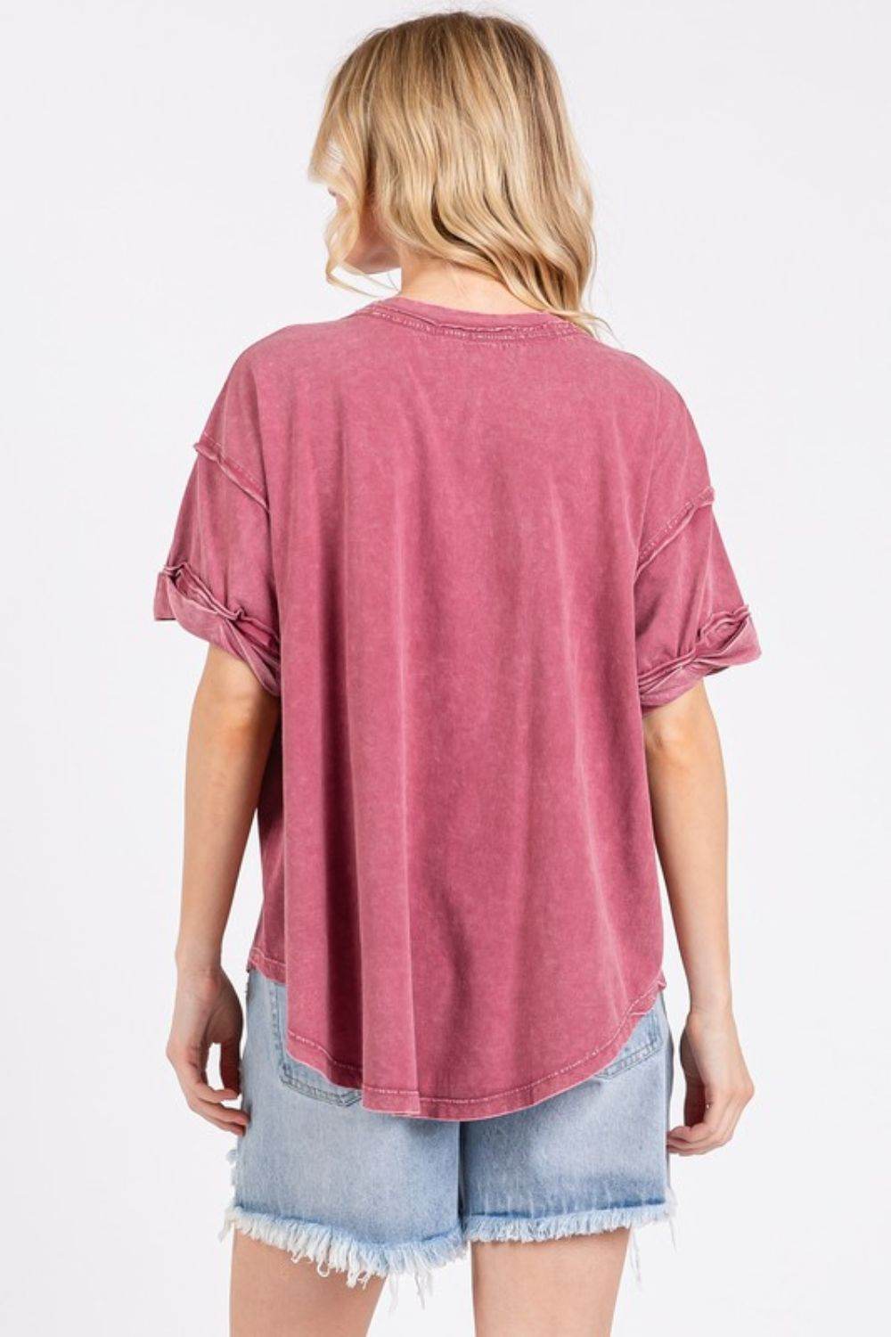 Mittoshop GAME DAY Round Neck Short Sleeve T-Shirt - Big J's Showstoppin' Store