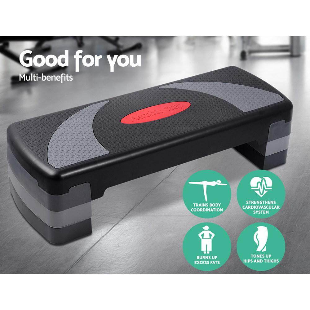 Everfit 3 Level Aerobic Step Bench - Big J's Showstoppin' Store