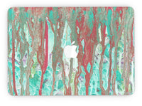 Abstract Wet Paint Mint Rustic - MacBook Pro with Retina Display - Big J's Showstoppin' Store