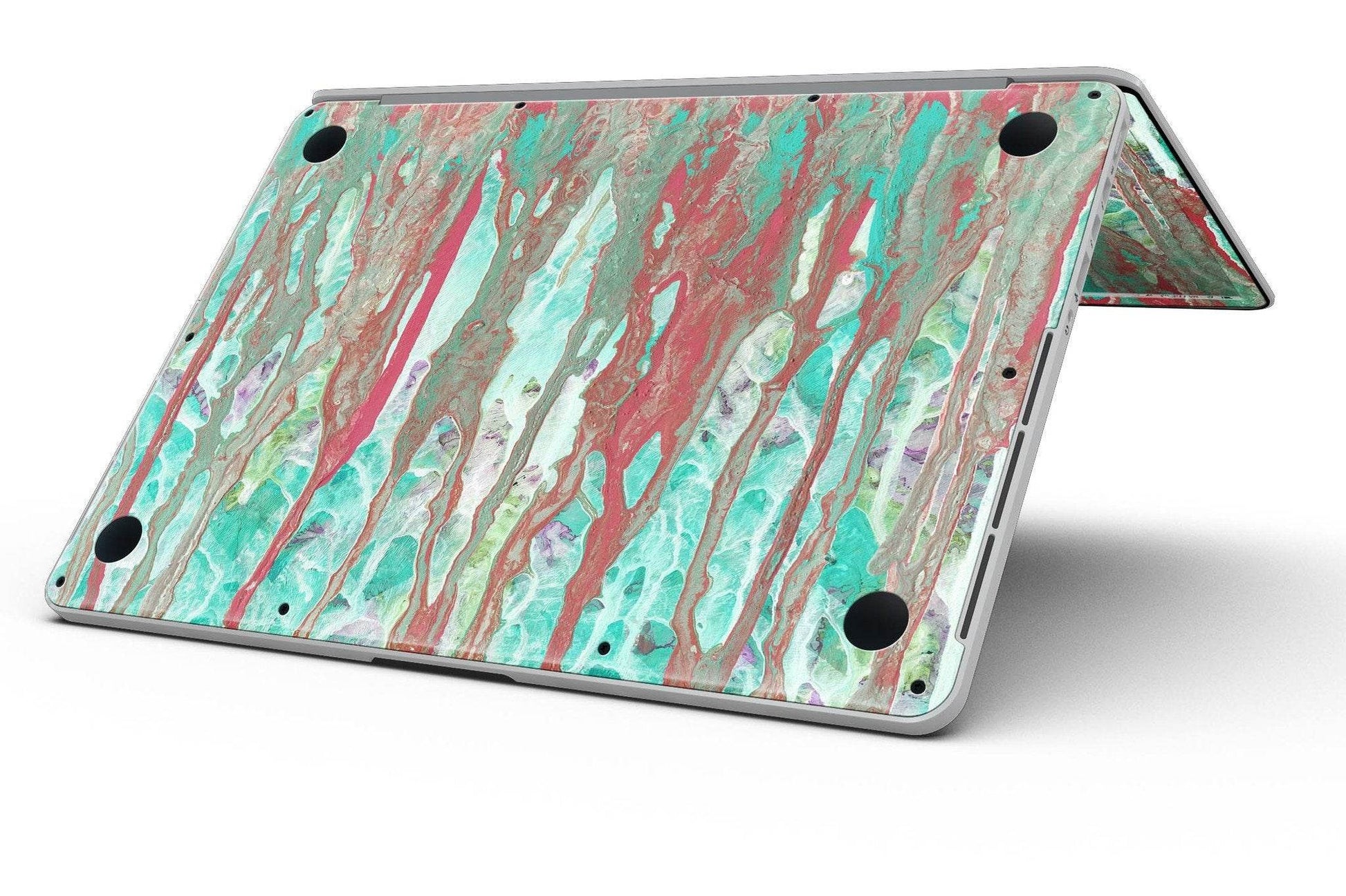 Abstract Wet Paint Mint Rustic - MacBook Pro with Retina Display - Big J's Showstoppin' Store