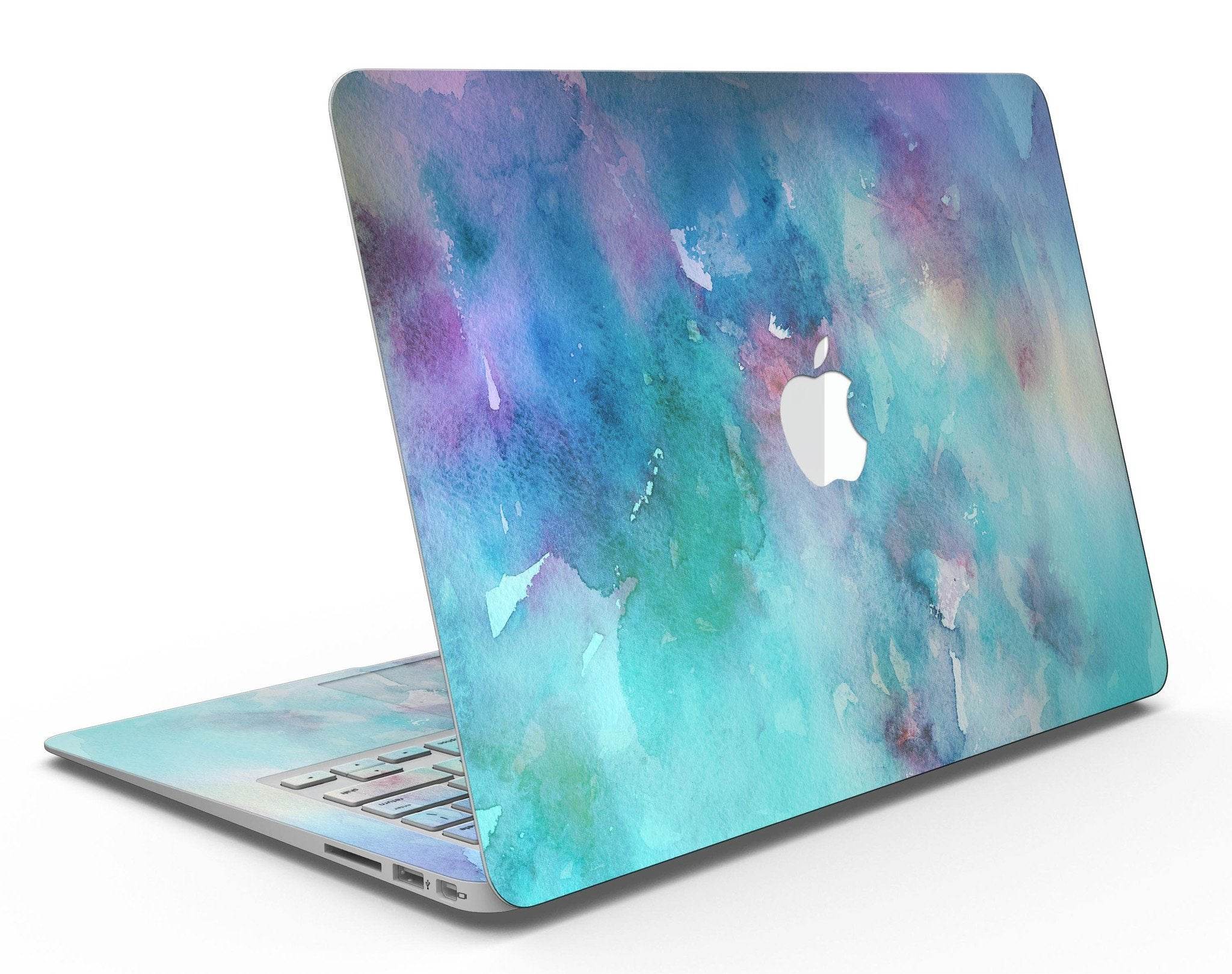 Bright Absorbed Watercolor Texture - MacBook Air Skin Kit - Big J's Showstoppin' Store