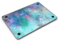 Bright Absorbed Watercolor Texture - MacBook Air Skin Kit - Big J's Showstoppin' Store