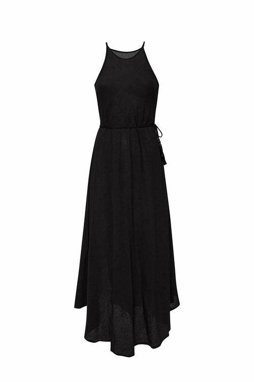 CALLIE MAXI DRESS - BLACK - Big J's Showstoppin' Store
