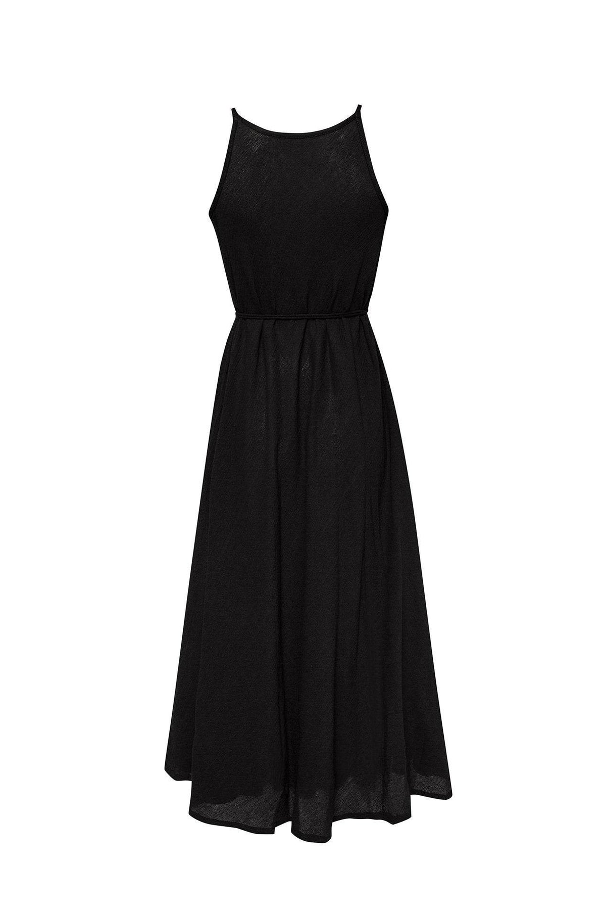 CALLIE MAXI DRESS - BLACK - Big J's Showstoppin' Store