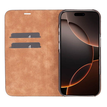 Decatur Leather iPhone 16 Pro Max Folio Case - Big J's Showstoppin' Store