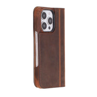 Decatur Leather iPhone 16 Pro Max Folio Case - Big J's Showstoppin' Store
