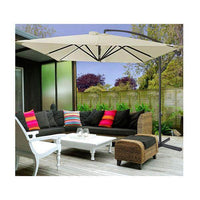 Milano Outdoor Umbrella Cantilever Garden Deck Patio Shade - Big J's Showstoppin' Store