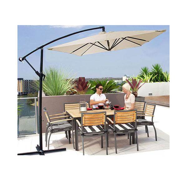 Milano Outdoor Umbrella Cantilever Garden Deck Patio Shade - Big J's Showstoppin' Store