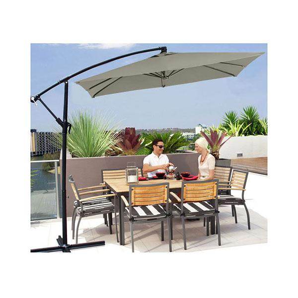 Milano Outdoor Umbrella Cantilever Garden Deck Patio Shade - Big J's Showstoppin' Store