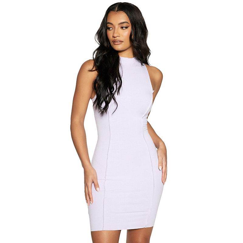 Ribbed Sleeveless Bodycon Summer Dresses For Women - Big J's Showstoppin' Store