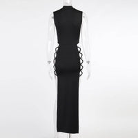 Black Sleeveless Bandage Sexy Dress for Women - Big J's Showstoppin' Store