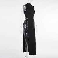 Black Sleeveless Bandage Sexy Dress for Women - Big J's Showstoppin' Store