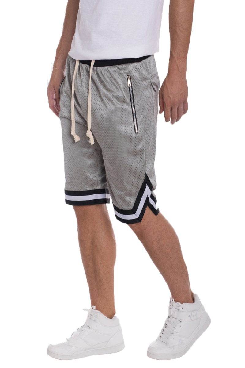 Solid Mesh Basketball Active Shorts - Big J's Showstoppin' Store