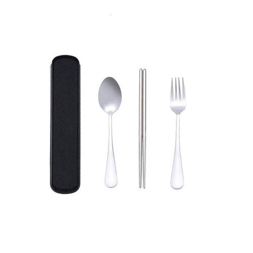 Stainless Steel Travel Utensils - Big J's Showstoppin' Store