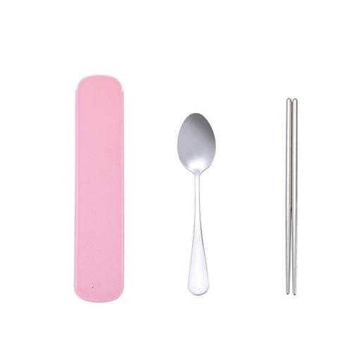 Stainless Steel Travel Utensils - Big J's Showstoppin' Store