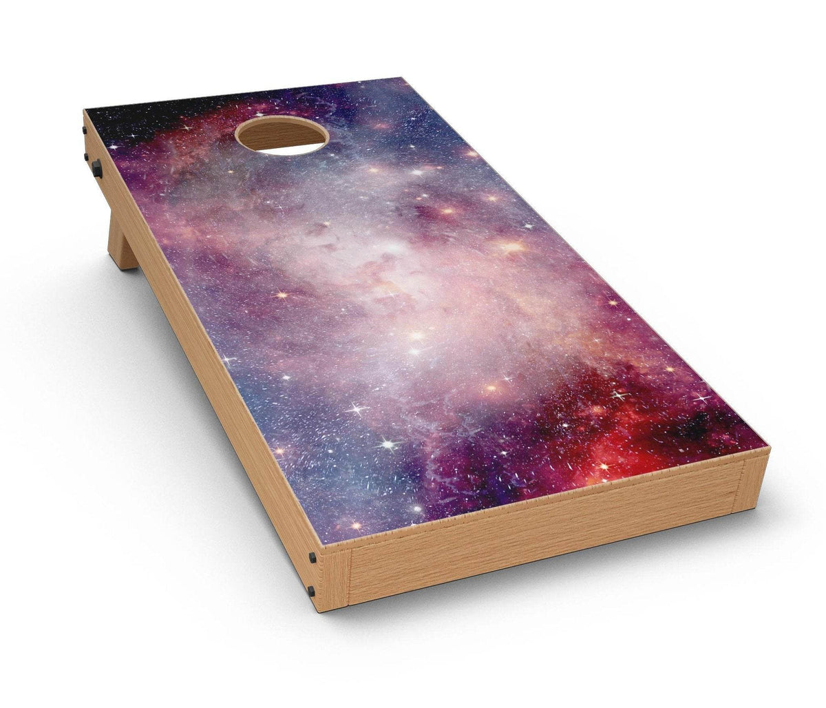 Vibrant Space CornHole Board Skin Decal Kit - Big J's Showstoppin' Store
