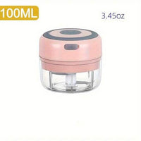 Compact Electric Garlic Crusher USB Meat Grinder 100250Ml - Big J's Showstoppin' Store