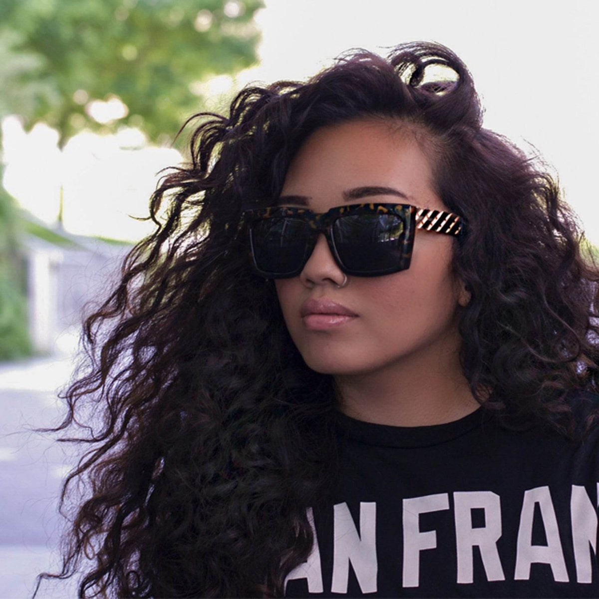 Jase New York Casero Sunglasses in Havana - Big J's Showstoppin' Store
