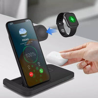 Ninja Dragons 3 in1 Wireless Foldable Charging Station - Big J's Showstoppin' Store