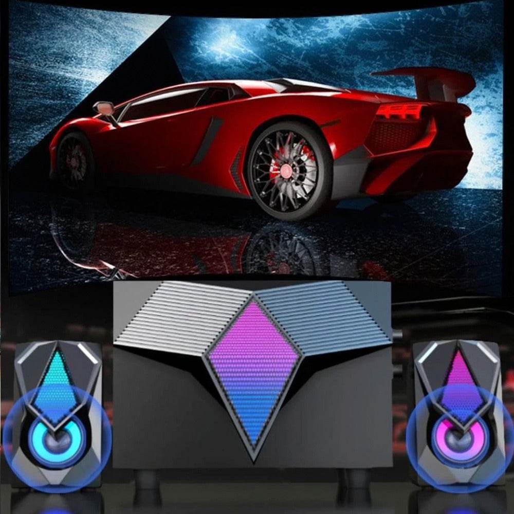 Dragon RGB Computer Gaming Speakers - Big J's Showstoppin' Store