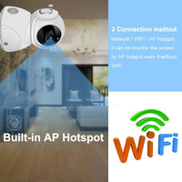 HD 1080P Camera 360° Panoramic PTZ Wireless Wifi Camera - Big J's Showstoppin' Store