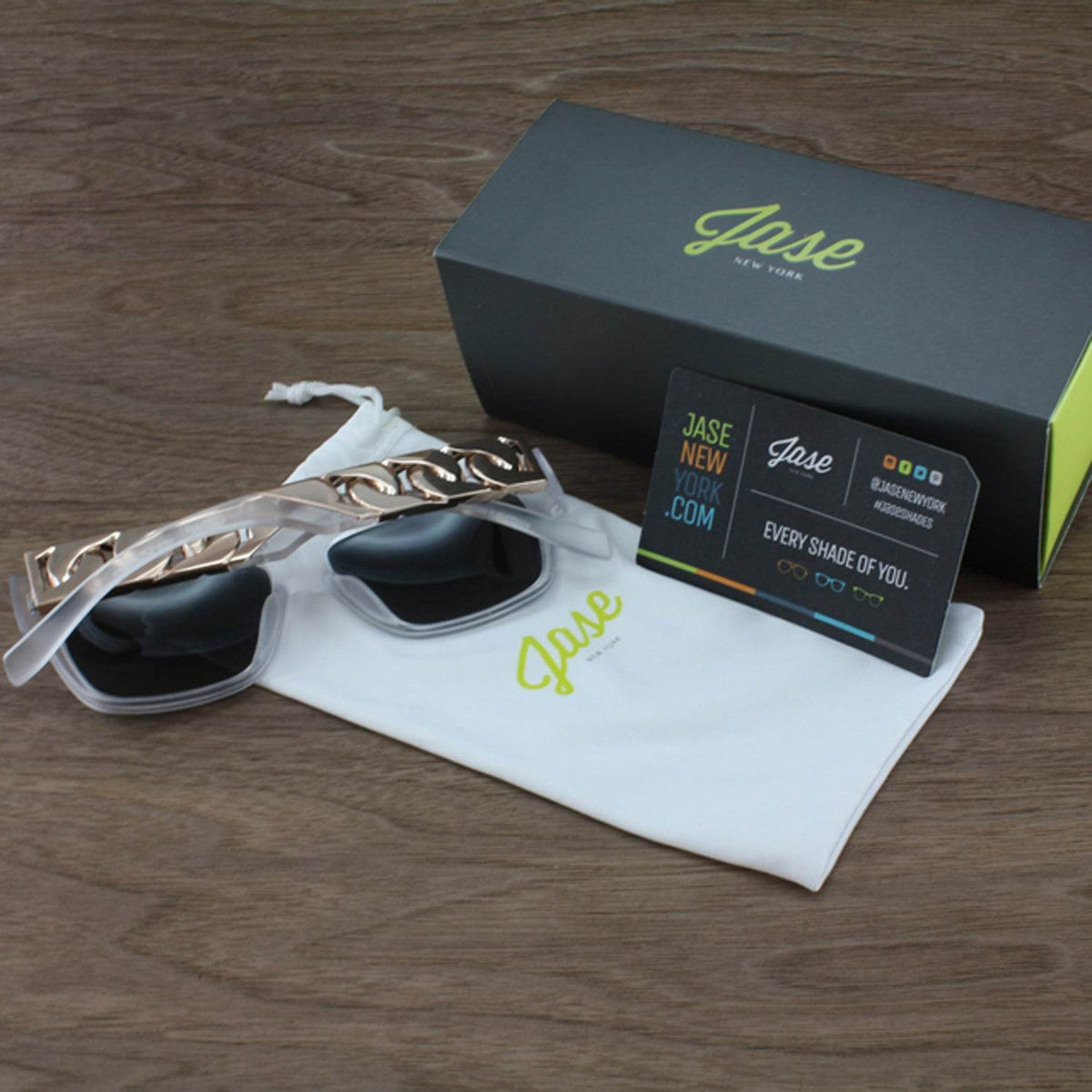 Jase New York Cache Sunglasses in Frost - Big J's Showstoppin' Store