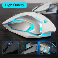 Ninja Dragon Stealth 7 Wireless Silent LED Gaming Mouse - Big J's Showstoppin' Store
