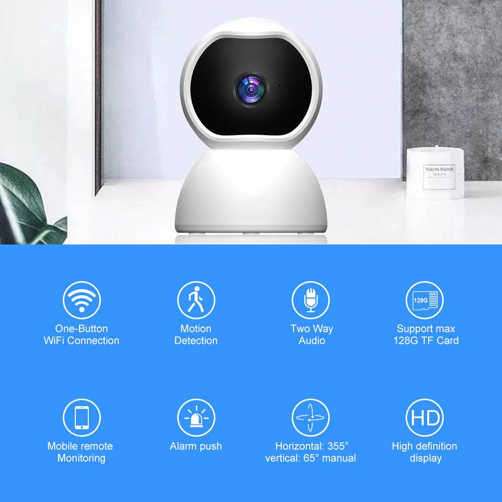 1080P Home Security Indoor Wireless IP Camera - Big J's Showstoppin' Store