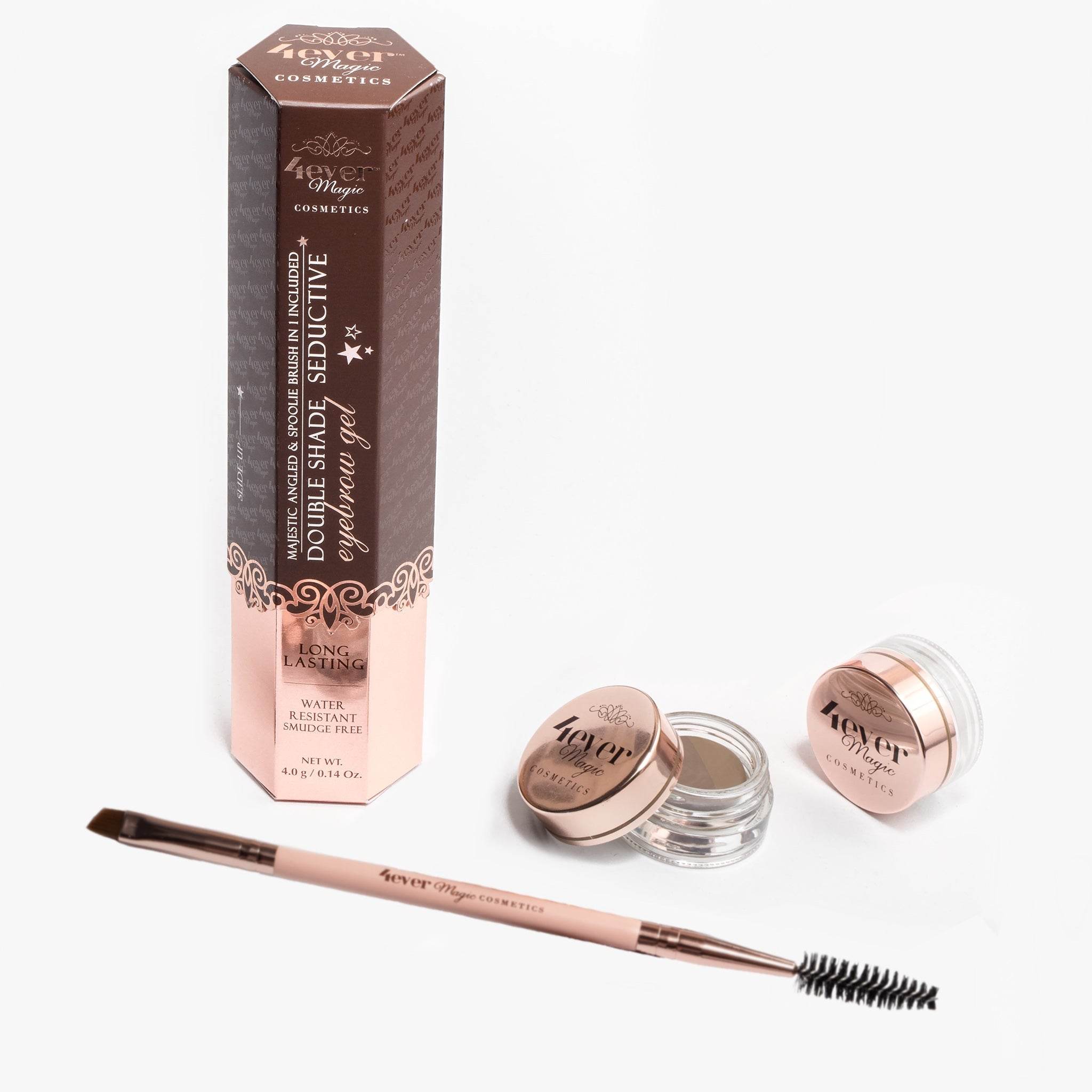 Double Shade Eyebrow Gel and Brush - Big J's Showstoppin' Store