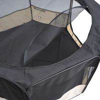 PawHut 49.2-inch Soft Pet Playpen Folding Tent Kennel Puppy Cat Dog - Big J's Showstoppin' Store